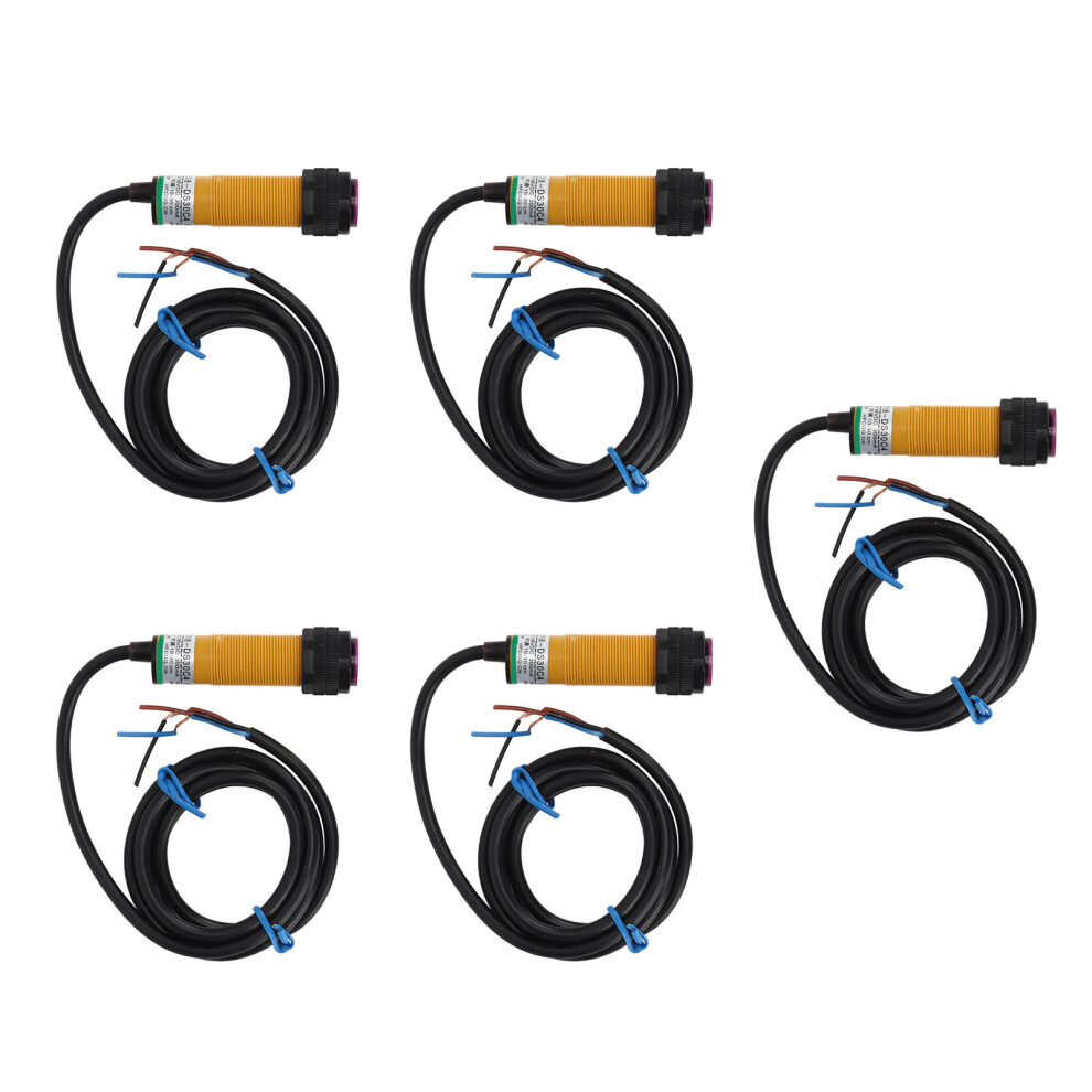 5Pcs Infrared Photoelectric Obstacle Sensor 10-36Vdc For Smart Robots 7891380715881