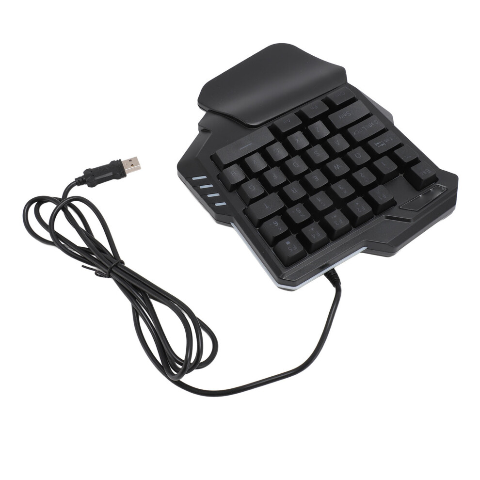 Einhand-Gaming-Tastatur, 35 Tasten, Tragbares 7661675916244