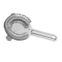Stainless Steel Cocktail Strainer with Fine Mesh Filtration and Long Handle for Home Bar and Parties