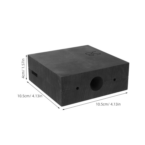 Moule De Fonte Graphite 58Mm Pour Métal Noir 2
