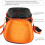 EVA Storage Bag for JBL 2, Durable EVA Material, Includes Microphone Bag, Black/Gray 5