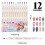 (12 Farben) 12 farb nailart graffiti stifte 5