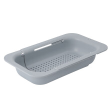 Drain Over The Sink Colander Strainer Basket, Dry Multifunctional Kitchen Gadgets With Expandable Adjustable Retractable Design For Efficient Food