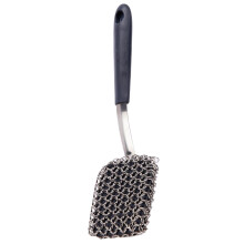 Grill Cleaning Brush Heavy Duty Stainless Steel Bristles with Heat Resistant NonSlip Long Handle for Outdoor BBQ and Camping