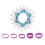 16T 18T Single Speed Cogs Conversion Kits For Multiple Speed Bikes With Spacer And Locking Rings 1