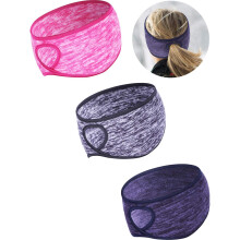 Ponytail Hole Genius, fascia per capelli Warm Go per uomo e donna, elastica per adattarsi alla maggior parte delle taglie della testa, il materiale