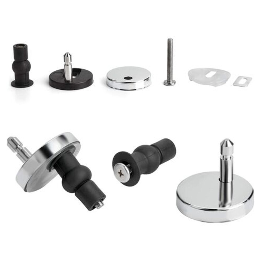 Durable Fixings For Toilet Seat, Quick Release Hinges With Stainless Steel Screws For Easy Installation, Replacement For Standard Toilet Seats In 9433291654743