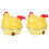 Electric Egg Cooker Mini Breakfast Machine, Chicken Shape Rapid Egg Boiler with Automatic Shut Off, Multifunction Boiled Egg Cooker Using 5