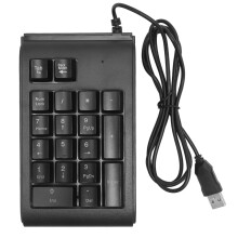 Méarchlár Uimhriúil RGB le Soilsiú Cúlra do Ríomhaire Glúine, Ríomhaire Deisce, Ceap Uimhir Sreangaithe USB, Breiseán agus Súgradh, Dearadh