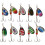 Δολώματα ψαρέματος Inline Spinner Baits Kit Αιχμηρά αγκίστρια Ευέλικτο ψάρεμα Βαρύ σώμα 1