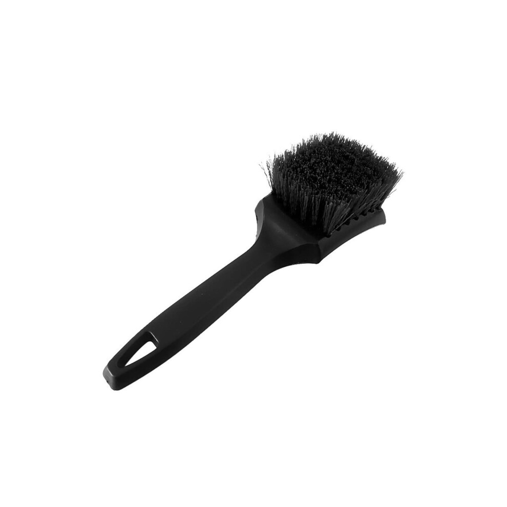 Car Wheel Cleaning Brush With Hard Bristles For Deep Dirt Removal On Tires, Rims And More Black 9382693746061