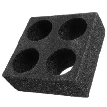 Reusable Drink Cup Holder Tray For Takeout Slot Beverage Carrier With Leak Protection Lightweight Commercial Cup Tray