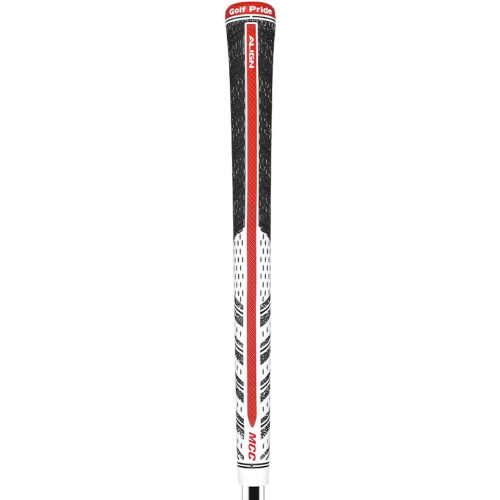 Midsize Ribbed Golf Grip Bundle (13 Piece) White Compatible With Most Irons 2