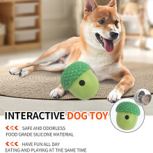 Interaktiver Wildball, Puzzlespielzeug zur Förderung der Intelligenz und Aktivität von Haustieren, Kauspielzeug für Hunde mit starkem Kaudrang,