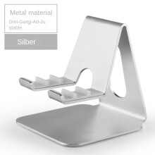 (Silber) Handy-Desktop-verstellbare Halterung