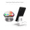 (Silber) Handy-Desktop-verstellbare Halterung 6