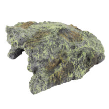 Nascondiglio per rettili per terrario e acquario, ecologico, che riduce lo stress e crea uno spazio abitativo confortevole con un nascondiglio ideale.