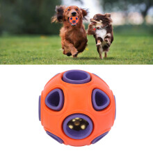 Bissfeste Bälle mit Blinkfunktion, interaktives Hundespielzeug für langlebigen und verschleißfesten Spielspaß, lebensmittelechtes Material