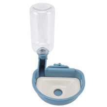 Schwerkraft-Wassernapfspender für Hunde, Wasserspender für Zwinger, abnehmbares und überlaufsicheres Design sorgt für sauberes Trinken, perfekt