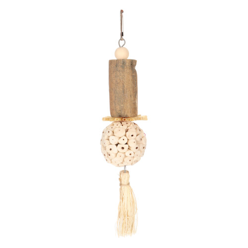 Παιχνίδια για πουλιά Sola Stick, μαλακή μπάλα κορμού Sola Wood για πουλιά, παιχνίδια 1