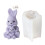 Rabbit Aromatherapy Candle Making Silicone-Rabbit holding baby 1
