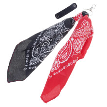 Chaîne de taille unique avec imprimé de noix de-Rouge en noir