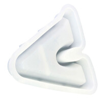 DIY Jewelry Storage Box Crafting Letter Shaped Silicone Mold-V