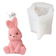 Beautiful Rabbit Shaped Resin Mould-Tilt your head and s