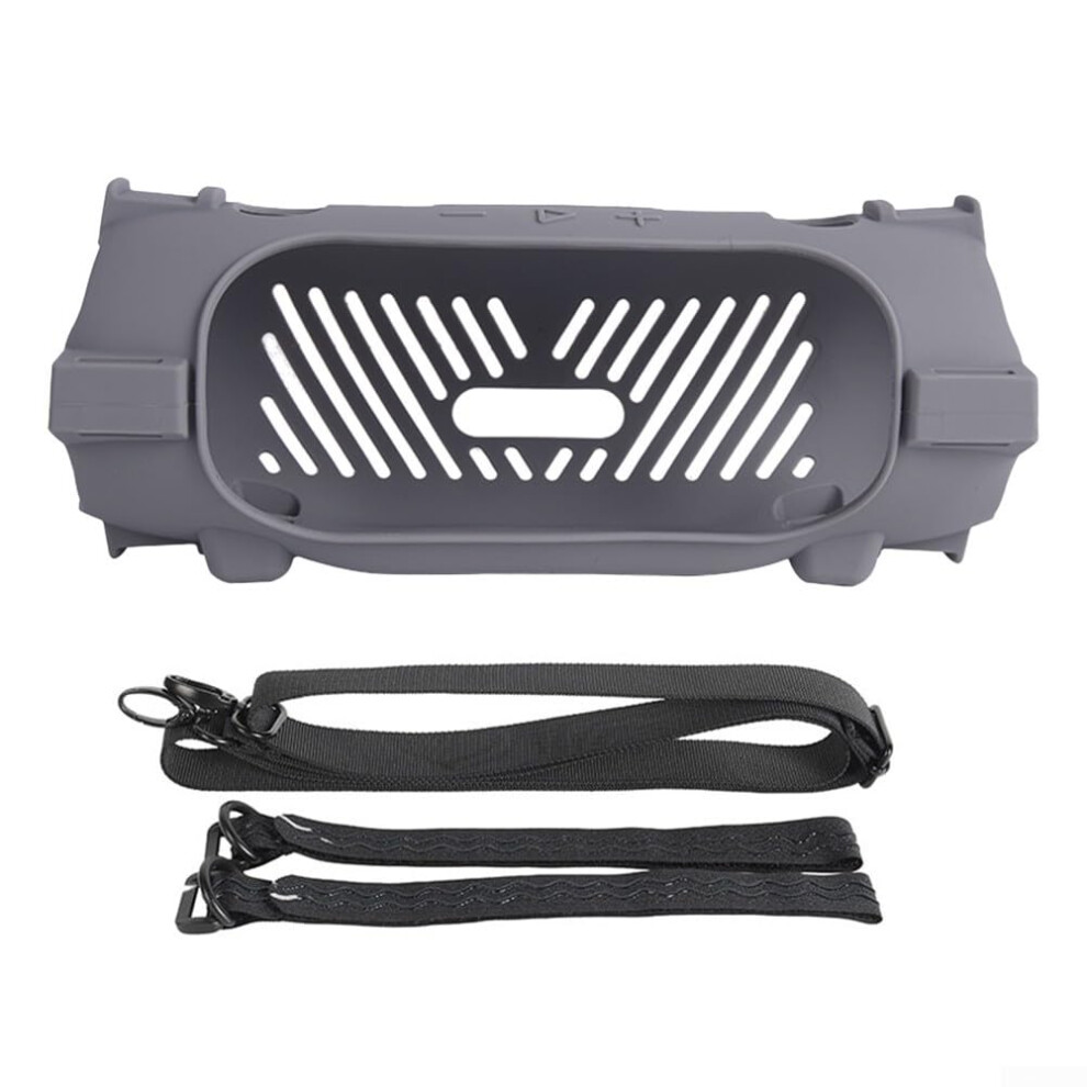Silicone Cover For Jbl Charge 6, Durable Protective Case, Compatible With Jbl Charge 6 Speaker Gray 9189345292477