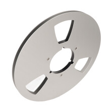 10 Zoll Aluminium-Leerrohrspule für 1/4 Zoll Tonband mit 3 Löchern