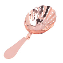 Cocktail Strainer Stainless Steel with Efficient Ice Filtering, Elegant Rose Gold Bartender Tool