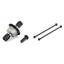 Diff Gear Assembled Kit with Truck Rc Car Parts and Dog Bone Shaft for 1/8 Hpi Racing Savage Xl Flux Rovan