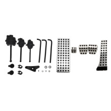Engine Intake Manifold Air Flap Adjuster Repair Kit with 5PC Car Pedal Cover, for W203 W222