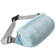 Waterproof Speaker Bag For JBL Flip 6 With Adjustable Strap Nylon Construction Blue