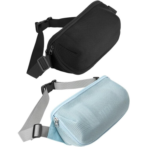 Waterproof Speaker Bag For JBL Flip 6 With Adjustable Strap Nylon Construction Blue 1