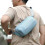 Waterproof Speaker Bag For JBL Flip 6 With Adjustable Strap Nylon Construction Blue 5