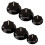 10Pcs Guitar Knobs Amplifier Amp Knob Bass Tone Volume Knobs with 6Pcs Control Knob Volume Audio Control Knobs 6