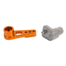 1 Pcs 25T Servo Arm Horn for A949 A959-B RC Car with D12 Steering Steering Block for WPL D12 1/10 RC Drift Car