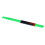2 Pair 5A Drumsticks Nylon Stick for Drum Black & Green 10