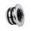 3Pcs Guitar Metal Top Hat Tone Tuning Knobs & 1 Set Bridge Double Locking System Pulled Electric Guitar String Bridge 8