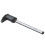 10 Pcs 5mm  Nose 3mm Shank Diamond Mounted Point Grinding Bits & 1 Pcs Electronic Digital Caliper 10