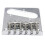 1 Pcs 32MM Width Control Plate & 1 Set Vintage Style 6 Strings Saddle Top Loader Bridge 5