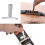 2Pcs String Winder Tuning Peg Puller Replace Electric Drill with Guitar String Action Ruler, 9 Understring Radius Gauge 9