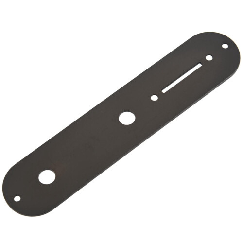 1 Pcs 32MM Width Control Plate & 1 Set Vintage Style 6 Strings Saddle Top Loader Bridge 1