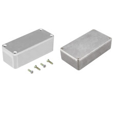 2 Set Guitar Effects Pedal Aluminum Stomp Box Enclosure for DIY Guitar Pedal Kit, 1590A & 1590B