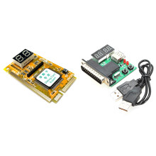 3 in 1 Debug Card Expert PCI PCI-E LPC & PC Diagnostic Card USB Post Card Motherboard Analyzer Tester