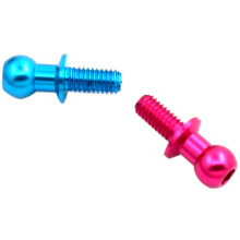 20Pcs M3 Metal Hex Screws for TT01 TT02 Sakura D5 1/10 RC Drift Car Spare Parts,10 Pcs & 10PcsPink