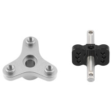 2 Set RC Car Part: 1 Set Differential Locker Spool Diff Lock Spool & 1 Set Metal Slipper Clutch Eliminator