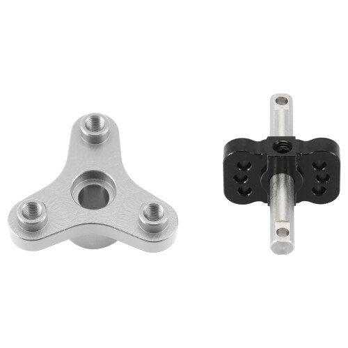 2 Set RC Car Part: 1 Set Differential Locker Spool Diff Lock Spool & 1 Set Metal Slipper Clutch Eliminator