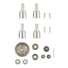 5 Pcs for HBX 16889 16889A 16890 16890A RC Car Parts, 4Pcs Metal Differential Cup & 1 Pcs Differential Driving Gears